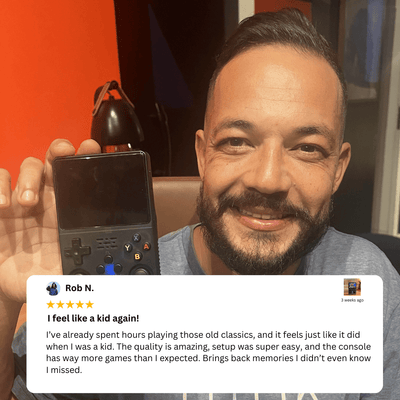 Customer review of the RetroVerse Pro 2.0 R36S retro handheld console