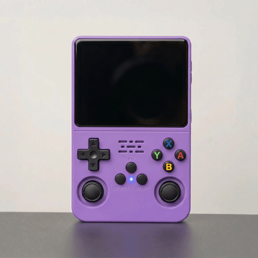 RetroVerse™ Pro 2.0 — R36S Retro Handheld Console Violet - RETROVERSE