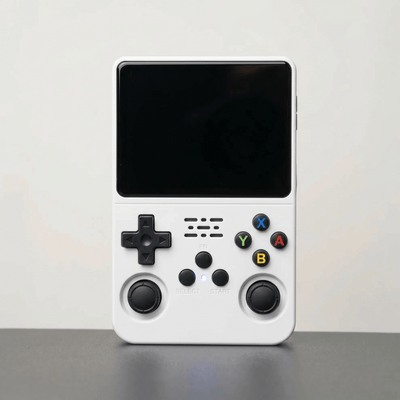 RetroVerse™ Pro 2.0 — R36S Retro Handheld Console White - RETROVERSE